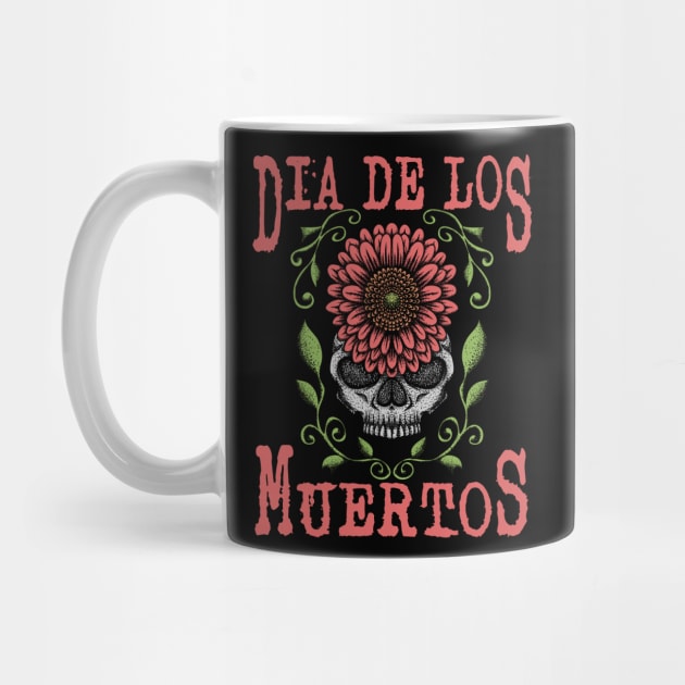 Dia De Los Muertos Mexican Sugar Skull Day of the Dead by FilsonDesigns